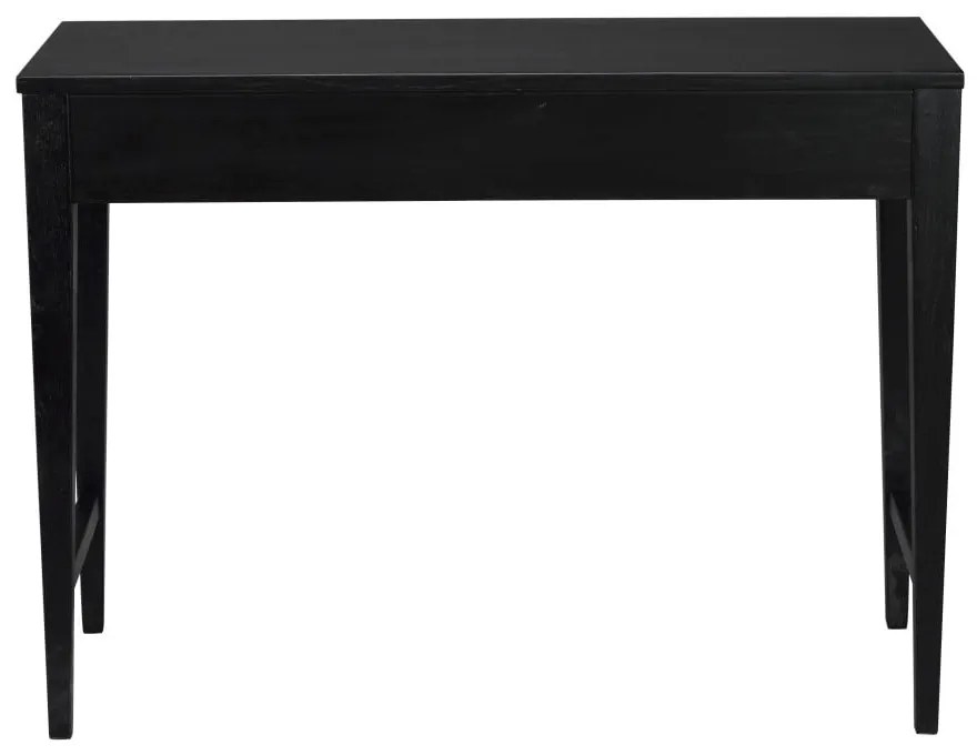 Čierny dubový konzolový stolík Rowico Fulla