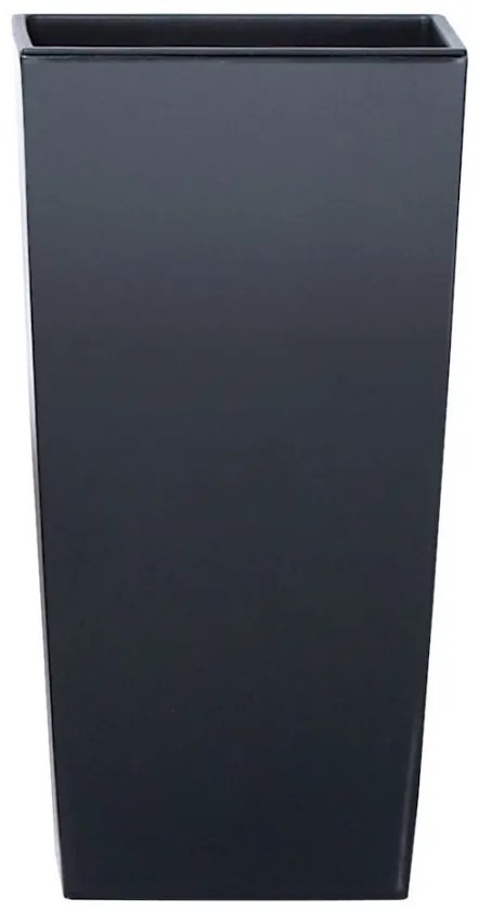 Prosperplast Kvetináč Urbi Large tmavo šedý, varianta 17 cm