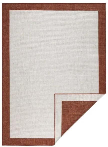 NORTHRUGS - Hanse Home koberce Kusový koberec Twin-Wendeteppiche 103106 creme terra – na von aj na doma - 80x150 cm
