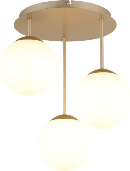 Globo 47441-3CH - Prisadený luster HARMON 3xE14/25W/230V mosadz