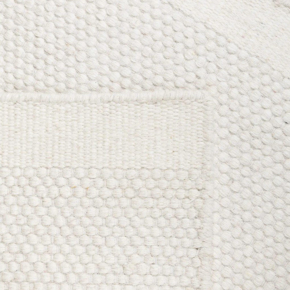 My Flair, Behúň Wooly Dreamscape naturweiß, 80x250, biela, chodba / predsieň