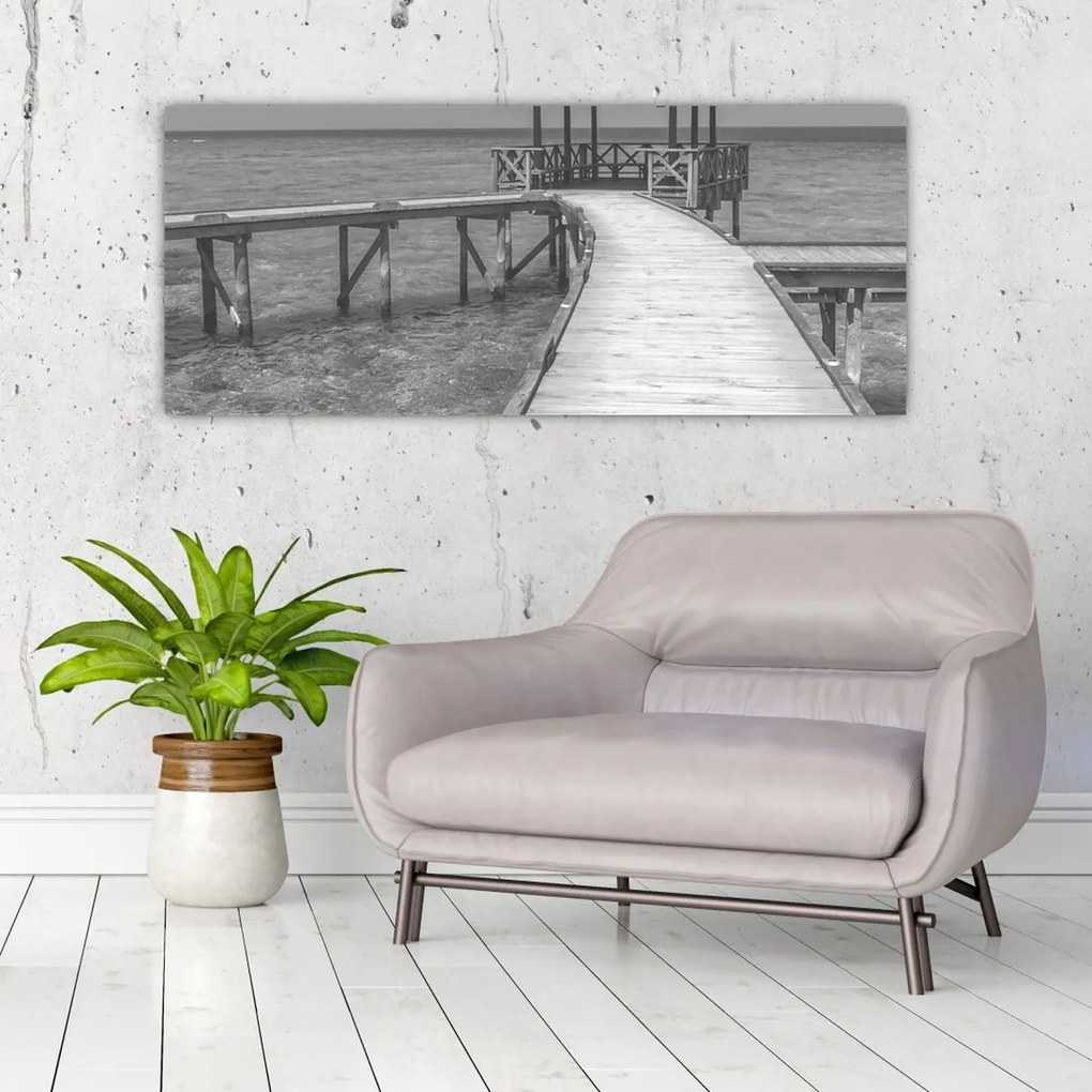 Obraz - Maledivy (120x50 cm)