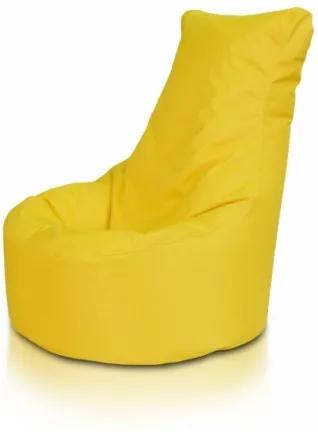 Detský MINI sedací vak ECOPUF - SEAT S - polyestér NC4 - Žltá