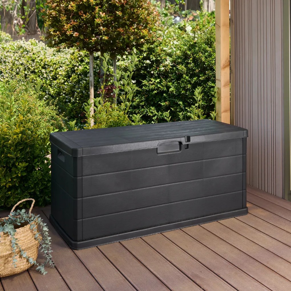 Úložný box ALPHA, 340L, 118x59x57cm, antracitová I.P.A.E-Progarden