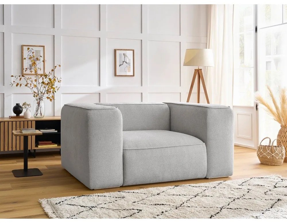 Svetlosivé kreslo Zephyr – Bobochic Paris