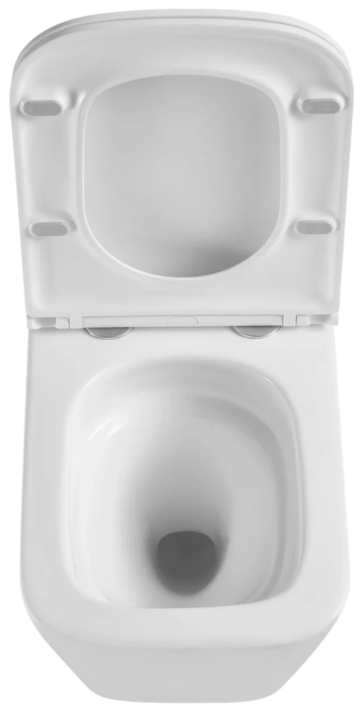 Invena Florina, závesná WC misa so Swirlflush 495x365x370 mm + toaletné sedadlo s pomalým zatváraním, biela, INV-CE-94-001-L