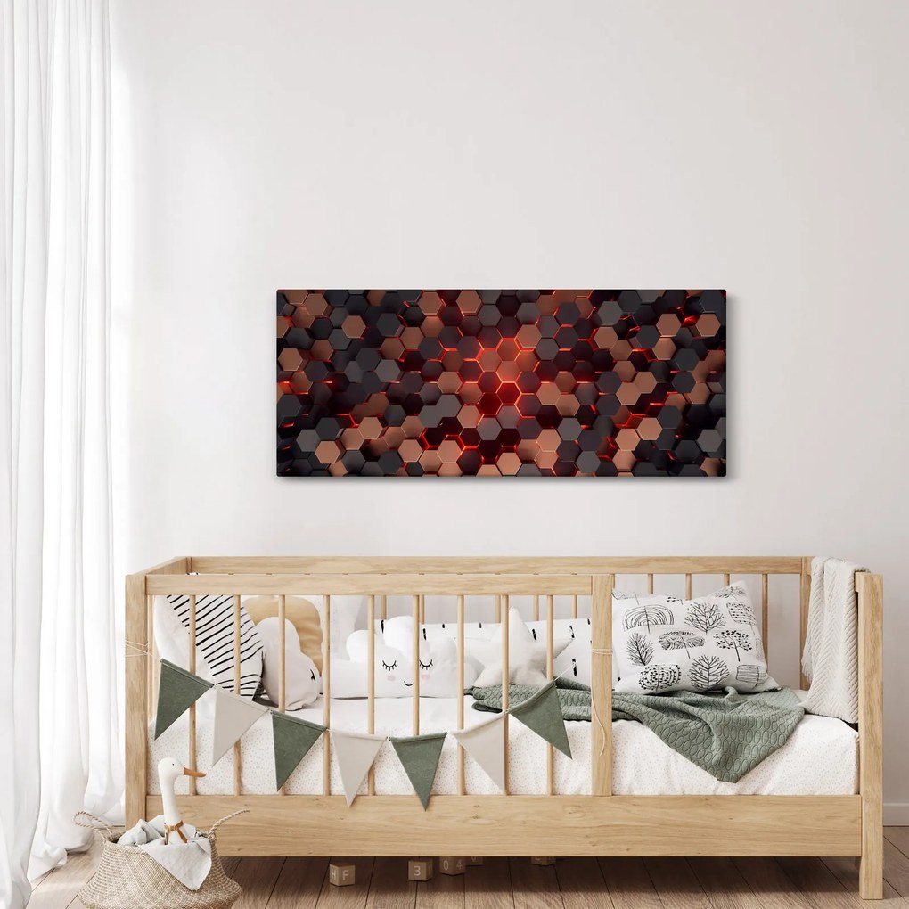 Obraz - Futuristická abstrakcia (120x50 cm)