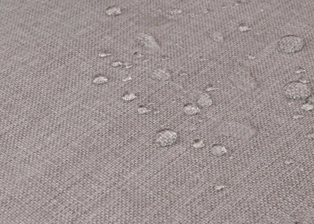 Záhradné stoličky HWC-N38 (SET 2 ks), olefínové lano, antracitové vankúše - svetlo sivá