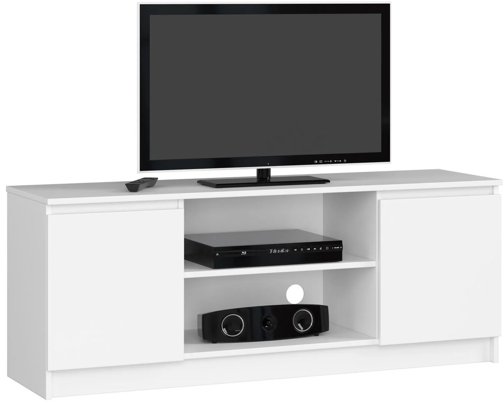 TV stolík Dariel (biela). Akcia -10%. Vlastná spoľahlivá doprava až k Vám domov. 1068866