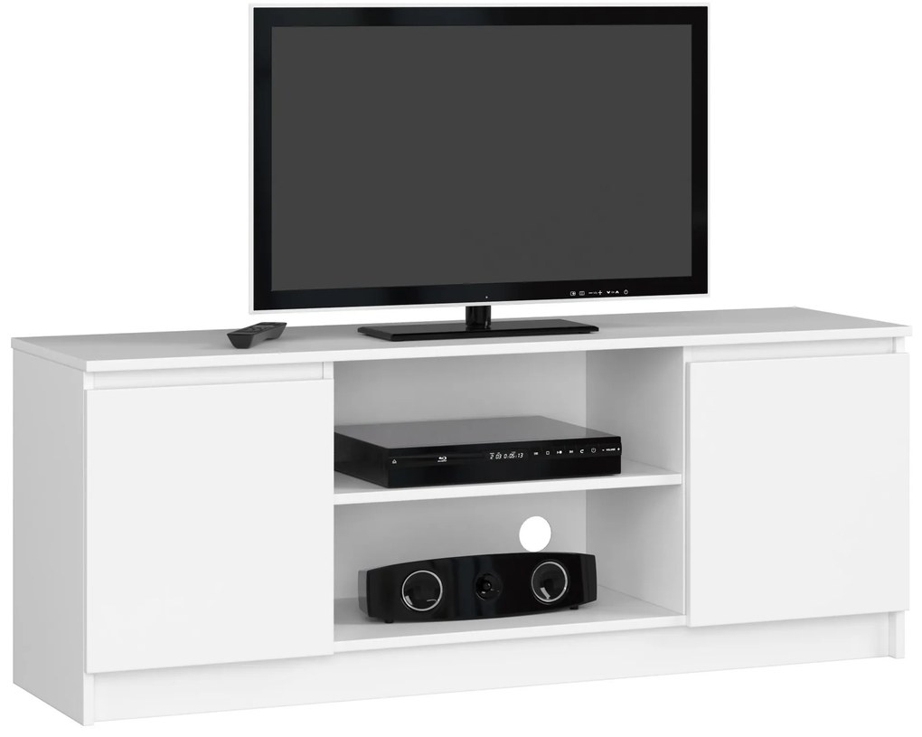 TV stolík Dariel (biela). Akcia -17%. Vlastná spoľahlivá doprava až k Vám domov. 1068866