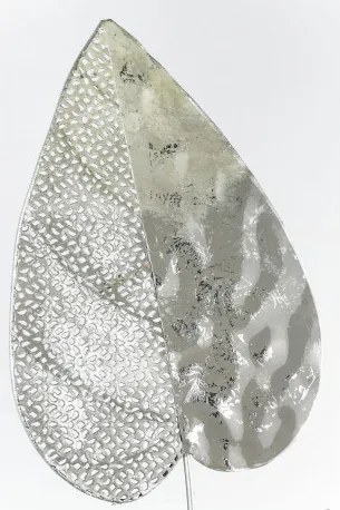 Dekorácia kovová 20x50x3cm 19SMA9544