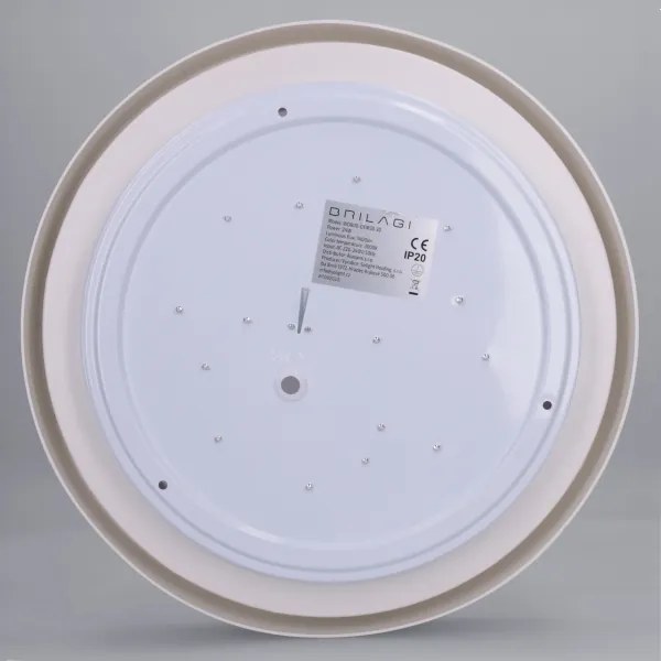 Brilagi - LED stropné svietidlo MATTEO LED/24W/230V pr. 31 cm taupe
