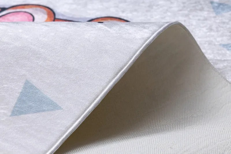 Dywany Łuszczów, Detský kusový koberec Bambino 1960 Tiger indian white, 160x220, viacfarebná, detská izba