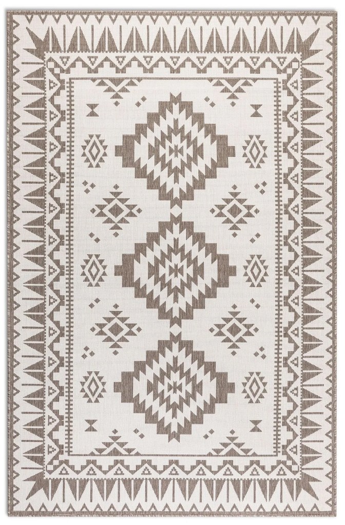 ELLE Decoration koberce Kusový koberec Gemini 106021 Linen z kolekcie Elle – na von aj na doma - 120x170 cm