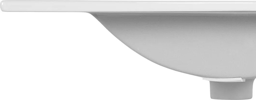 Závěsná skříňka Viola Lava se zápustným umyvadlem 60 cm dub cremona
