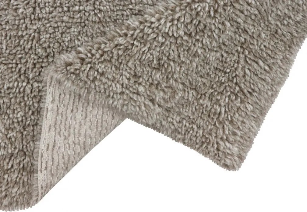 Lorena Canals 170x240 cm Vlnený koberec Tundra - Blended Sheep Grey, šedá, detská izba