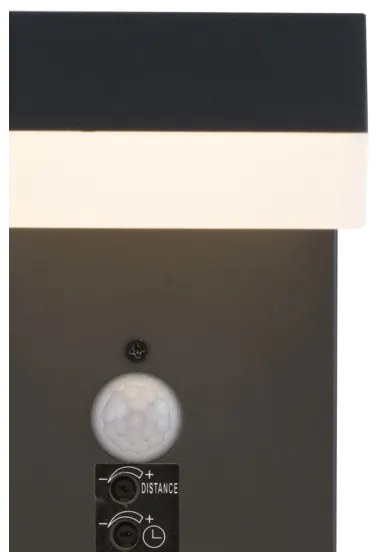 Globo 34186WS - LED Vonkajšie svietidlo so senzorom OSKARI LED/9,5W/230V IP44