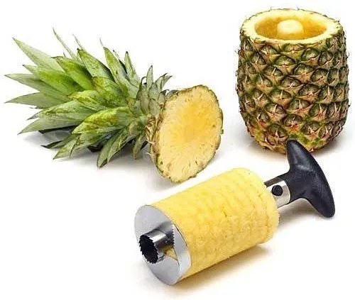 Krájač na ananás - nerezový