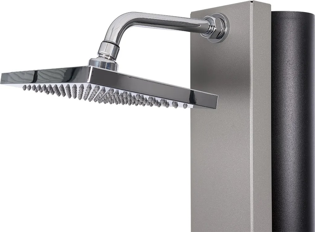 Royce Solárna sprcha WATERMIXER RT ŠEDÉ ALUMINIUM