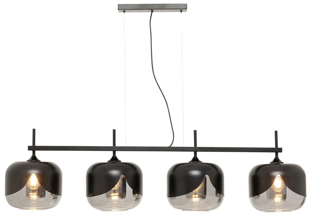 Goblet Quattro visiaca lampa čierna