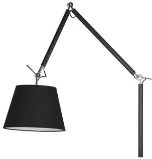 Dizajnová lampa Zyta čierne/strieborná