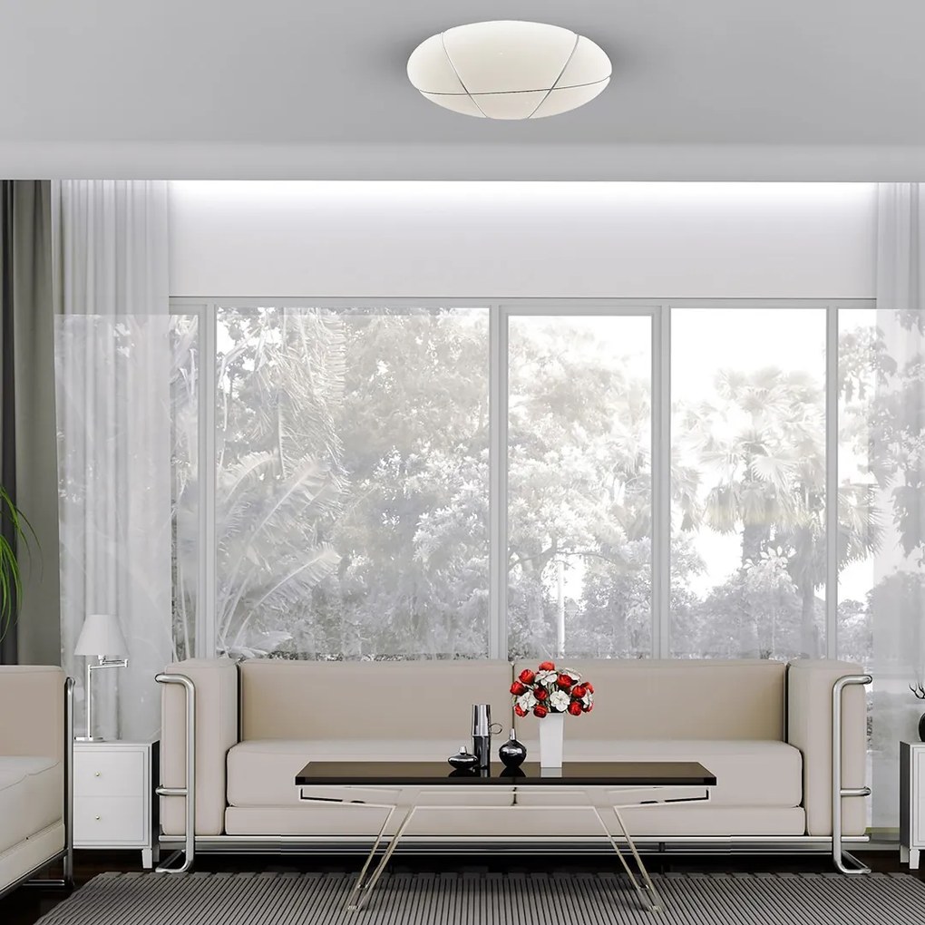 Stropné LED svietidlo Bob, 1x LED 40w, 3000-6000k, w, s ovládačom