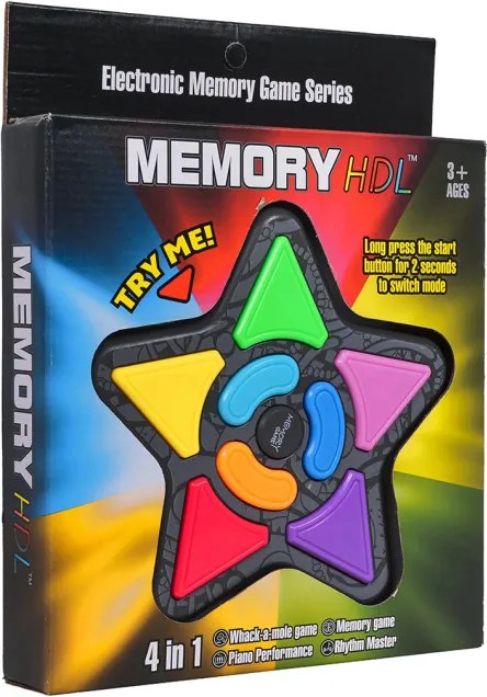 Elektronická pamäťová hra Memory Hviezda