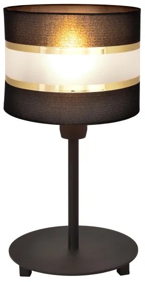 Stolná lampa HELEN 1xE27/15W/230V čierna/zlatá