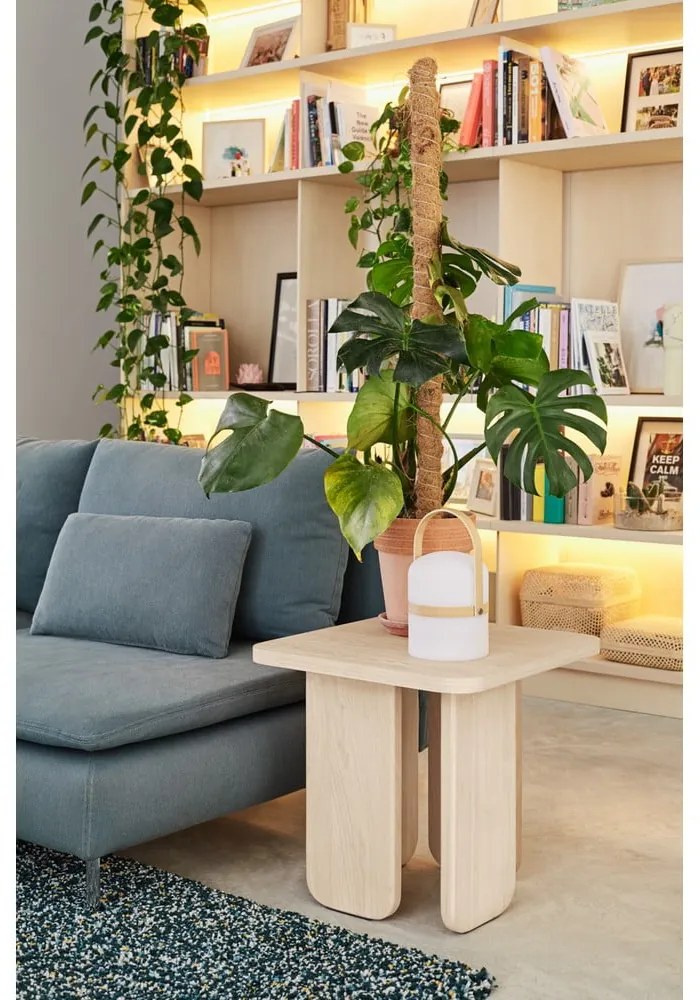 Odkladací stolík s jaseňovou dýhou Teulat Arq