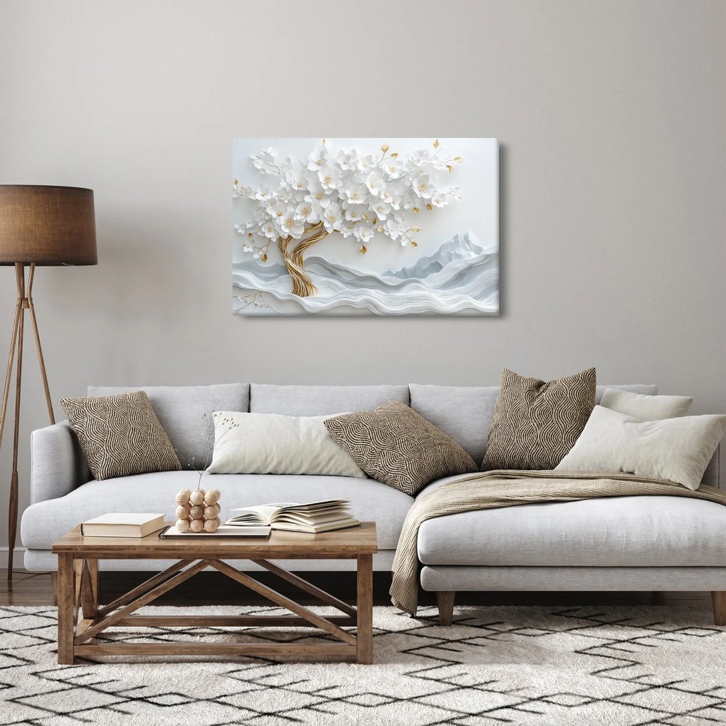 Obraz – 3D elegantný strom života (90x60 cm)