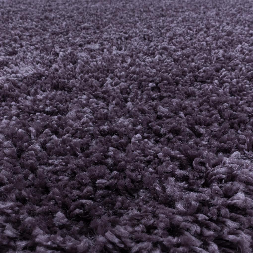 Ayyildiz Kusový koberec SYDNEY 3000, Violet Rozmer koberca: 80 x 150 cm