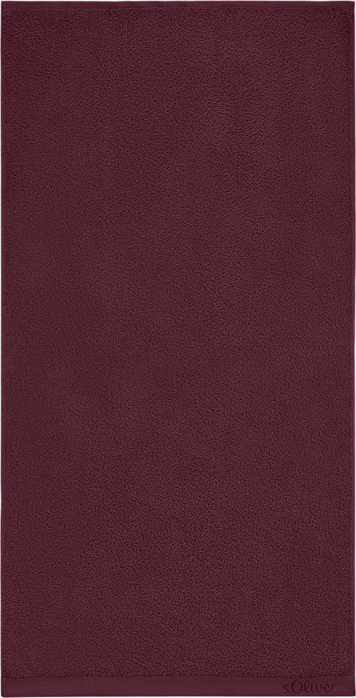 XXXLutz UTERÁK, 70/140 cm, vínovočervená S. Oliver - Kúpeľňový textil - 003252041505