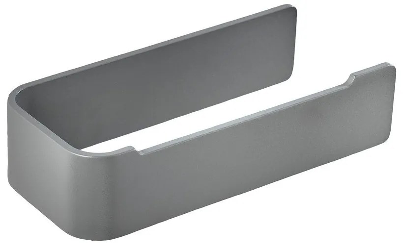 Sivý nástenný kovový držiak na toaletný papier Ume – Zone