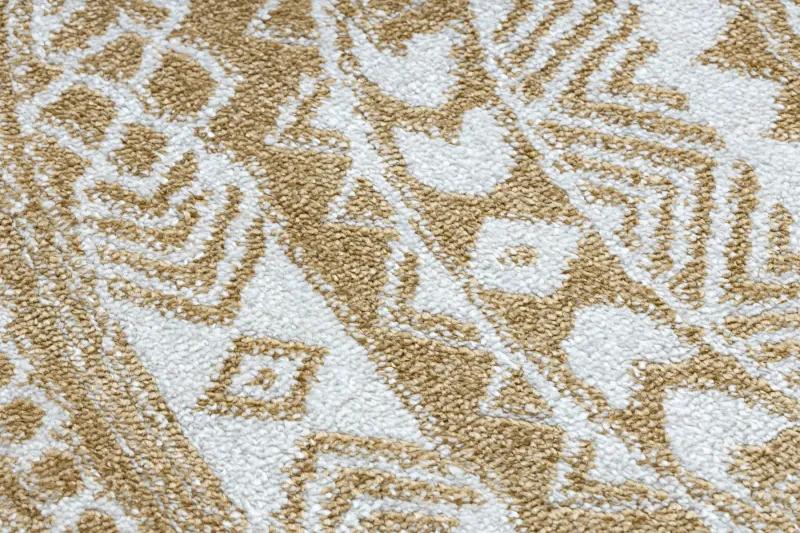 Okrúhly koberec FUN Napkin - zlato