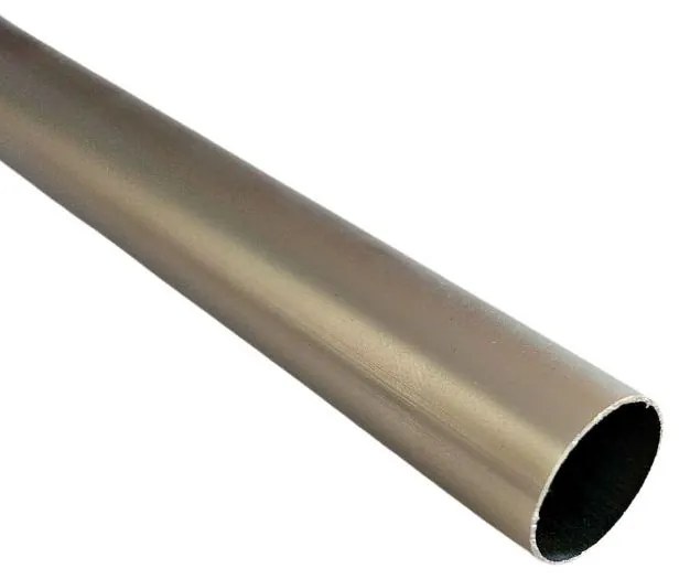 Dekorstudio Záclonová tyč ø19mm - matný chróm Dĺžka: 360cm