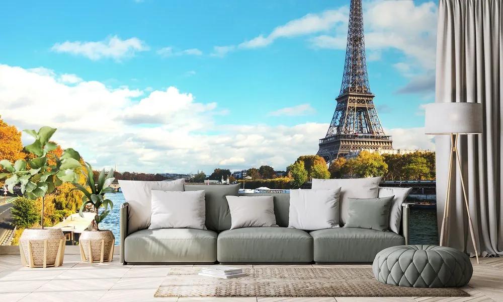 Fototapeta pohľad na dominantu Paríža