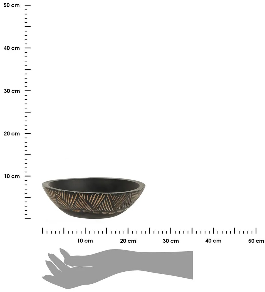 Drevená misa Etnic (fi) 24 cm