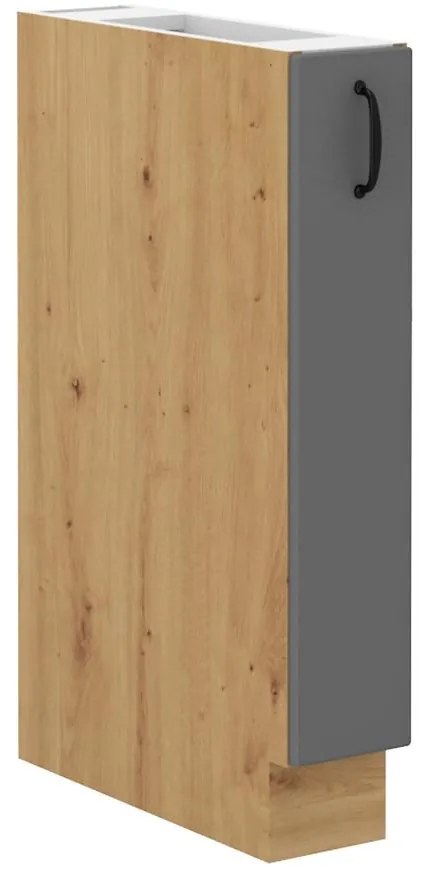Kuchynská skrinka Stilo dustgrey/artisan 15d cargo bb