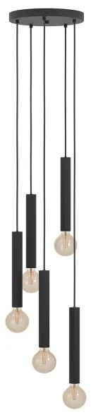 Eglo 98058 - Luster na lanku CORTENOVA 5xE27/60W/230V