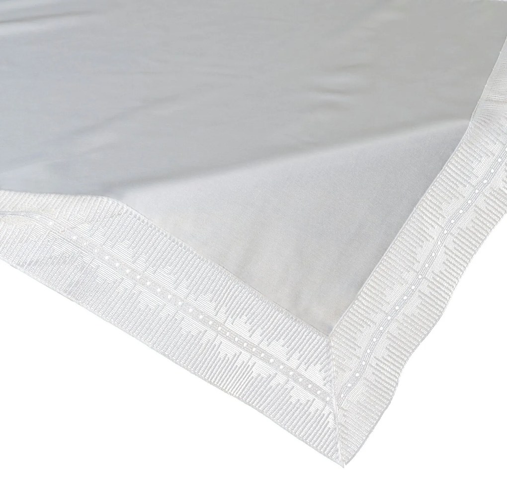 OBRUS 80X80 CM BIELY