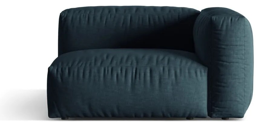 Tmavomodrý modul pohovky (pravý roh) Martina – Micadoni Home