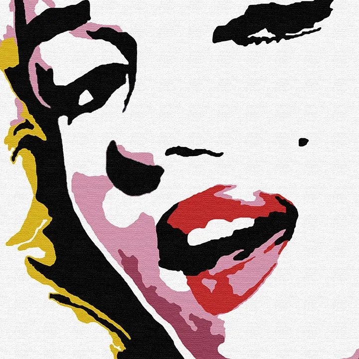 Ručne maľovaný POP Art obraz Marilyn Monroe | rôzne rozmery