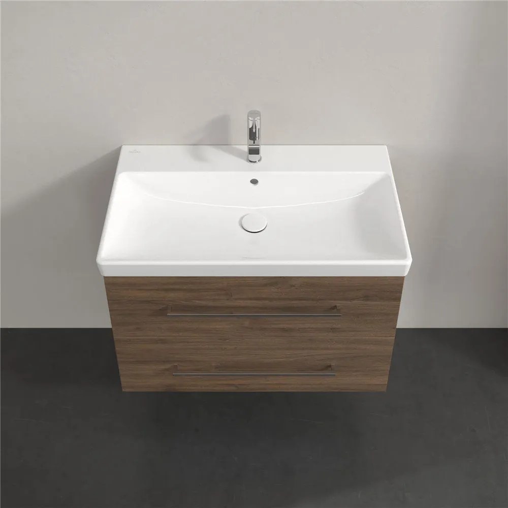 VILLEROY & BOCH Avento závesná skrinka pod umývadlo, 2 zásuvky, 780 x 452 x 514 mm, Arizona Oak, A89100VH