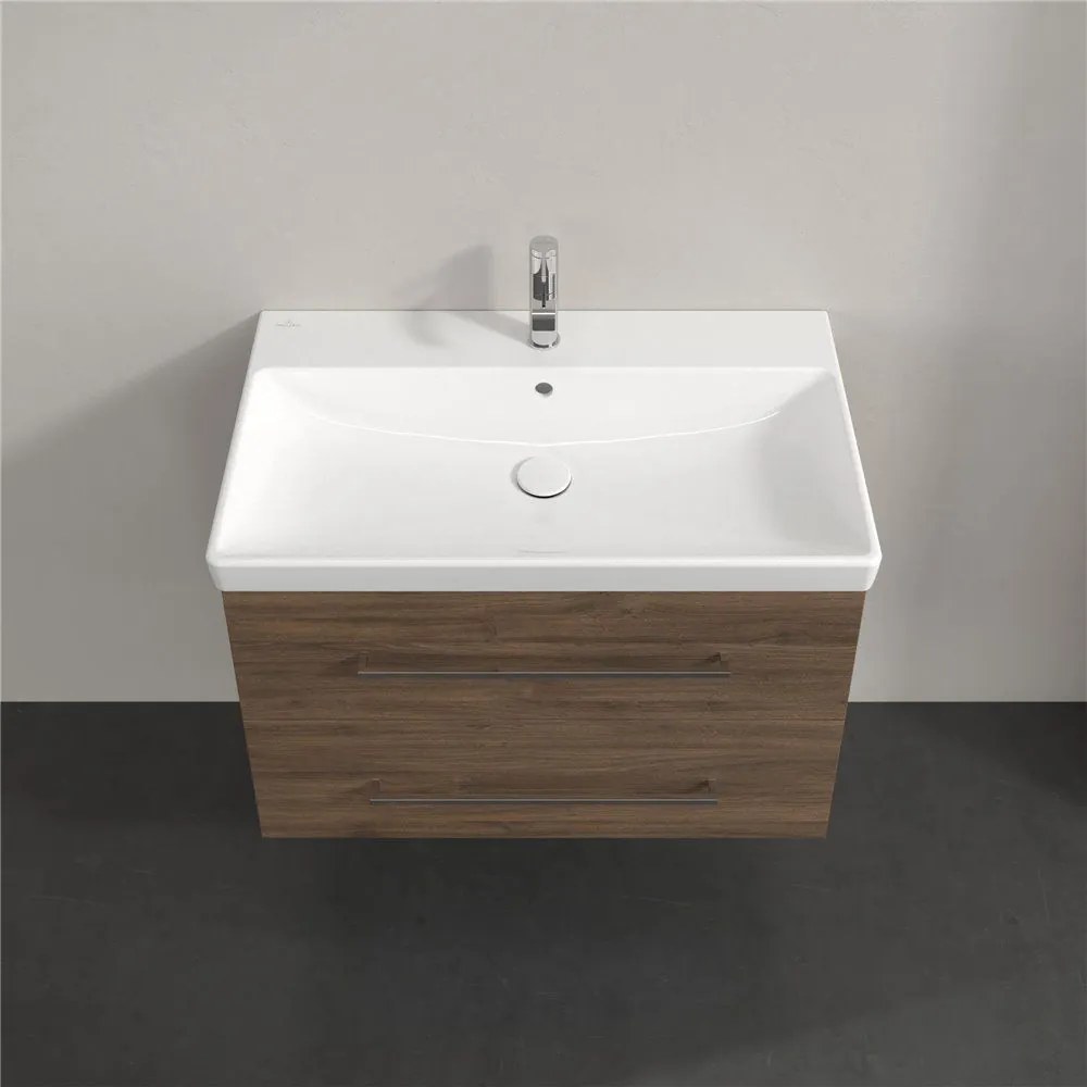 VILLEROY &amp; BOCH Avento závesná skrinka pod umývadlo, 2 zásuvky, 780 x 452 x 514 mm, Arizona Oak, A89100VH