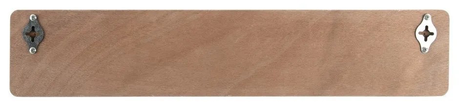 Čierny nástenný vešiak 60 cm Rizar – PT LIVING