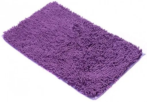 Kúpeľňový koberček CHENILLE fialový MSE-48 1PC