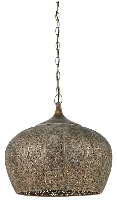 Stropné svietidlo v medenej farbe ø 43,5 cm Emine - Light &amp; Living