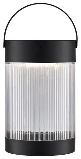 Nordlux - LED Solárna lampa COUPAR LED/3,2W/3,7V čierna