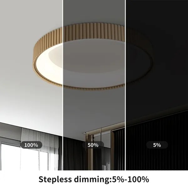 Brilagi - stmievateľné LED stropné svietidlo FALCON MODERN LED/30W/230V 40 cm béžové + diaľkové ovládanie