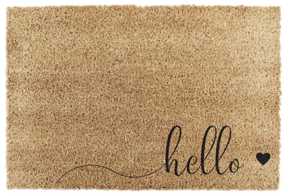 Rohožka z kokosového vlákna 40x60 cm Hello Scribble – Artsy Doormats